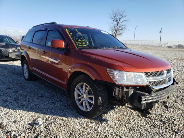 DODGE JOURNEY SX 2014 with VIN 3C4PDCBG0ET127694 - Photo from auction