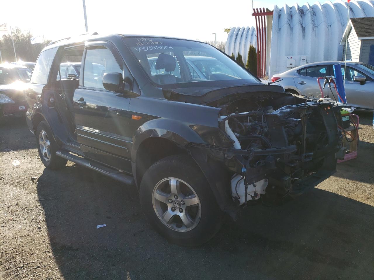 HONDA PILOT EX 2006 with VIN 2HKYF18626H534287 - Photo from auction