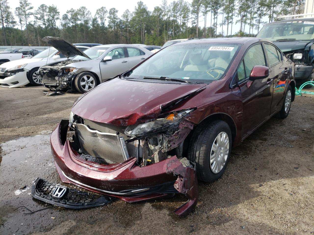 Photo 9 from auction – 2013 HONDA CIVIC EX with VIN 19XFB2F82DE008868