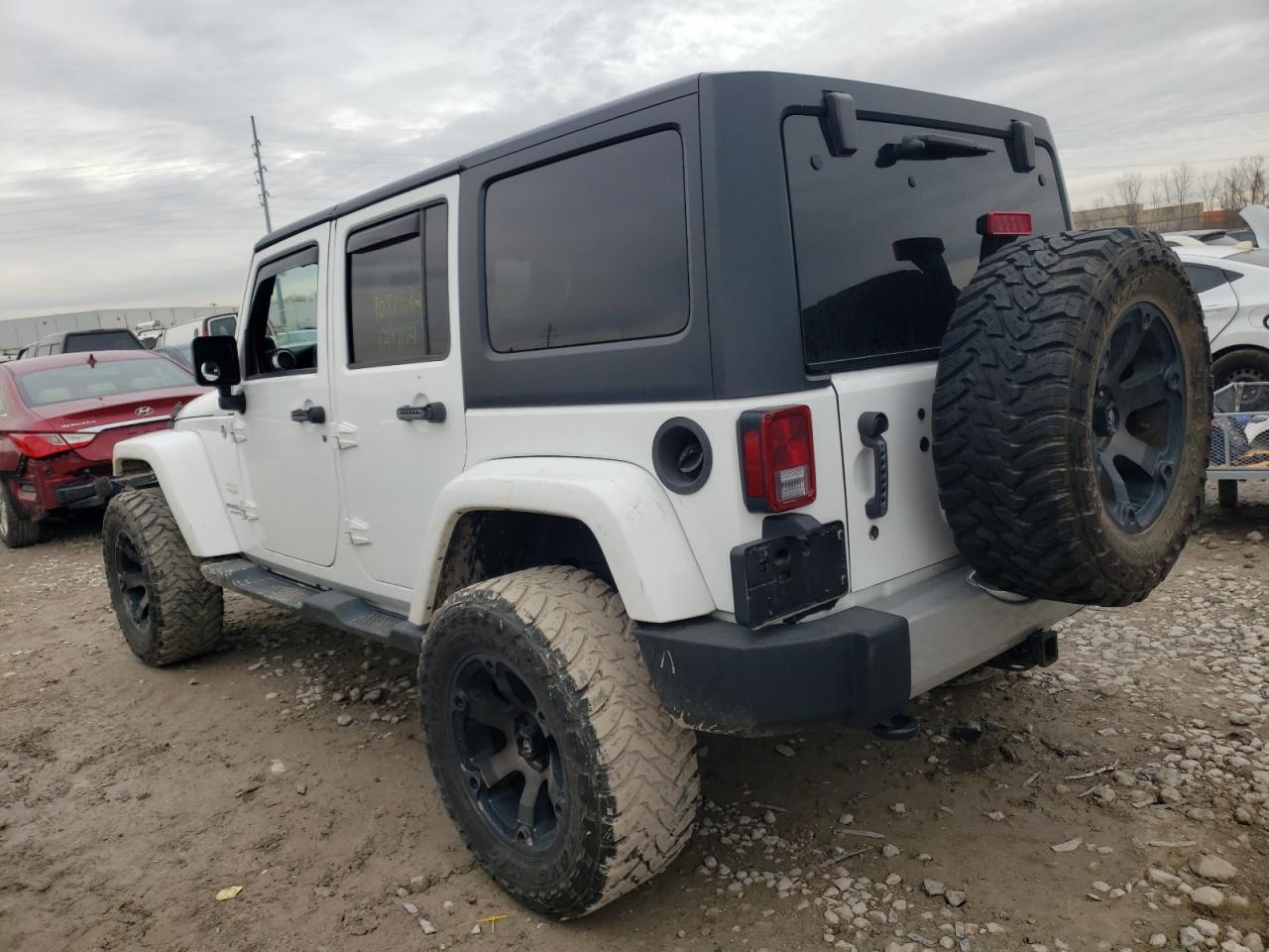 Photo 3 from auction – 2013 JEEP WRANGLER with VIN 1C4BJWEG4DL608347
