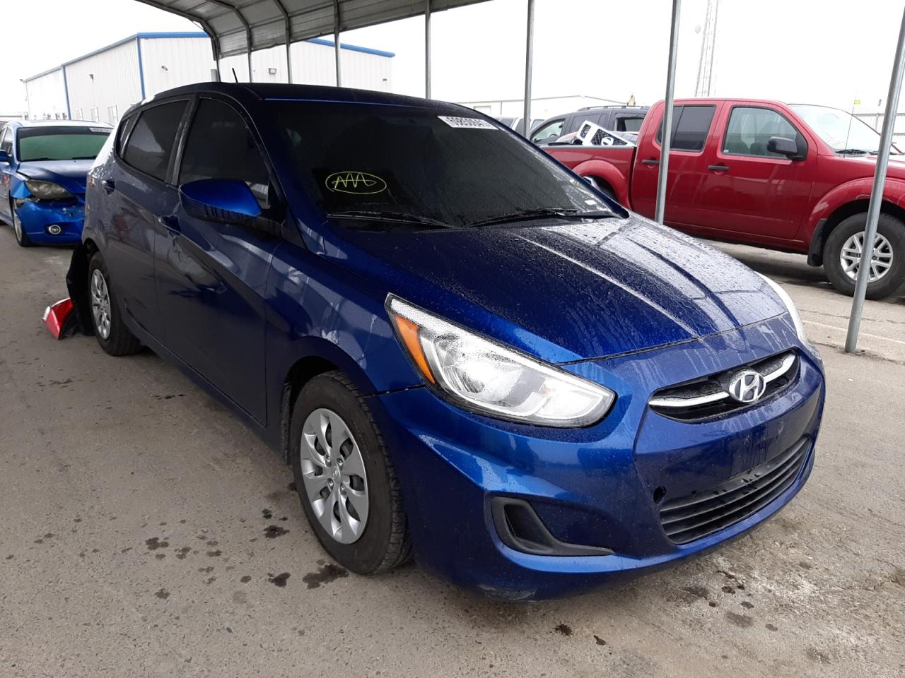 HYUNDAI ACCENT SE 2017 with VIN KMHCT5AE7HU306415 - Photo from auction