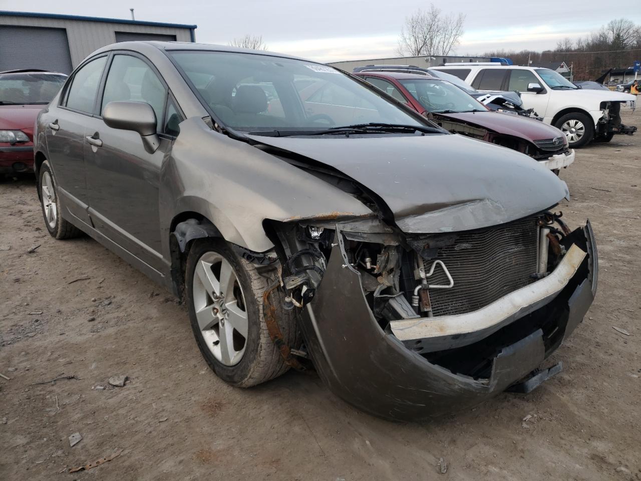 HONDA CIVIC EX 2008 with VIN 2HGFA16828H347221 - Photo from auction