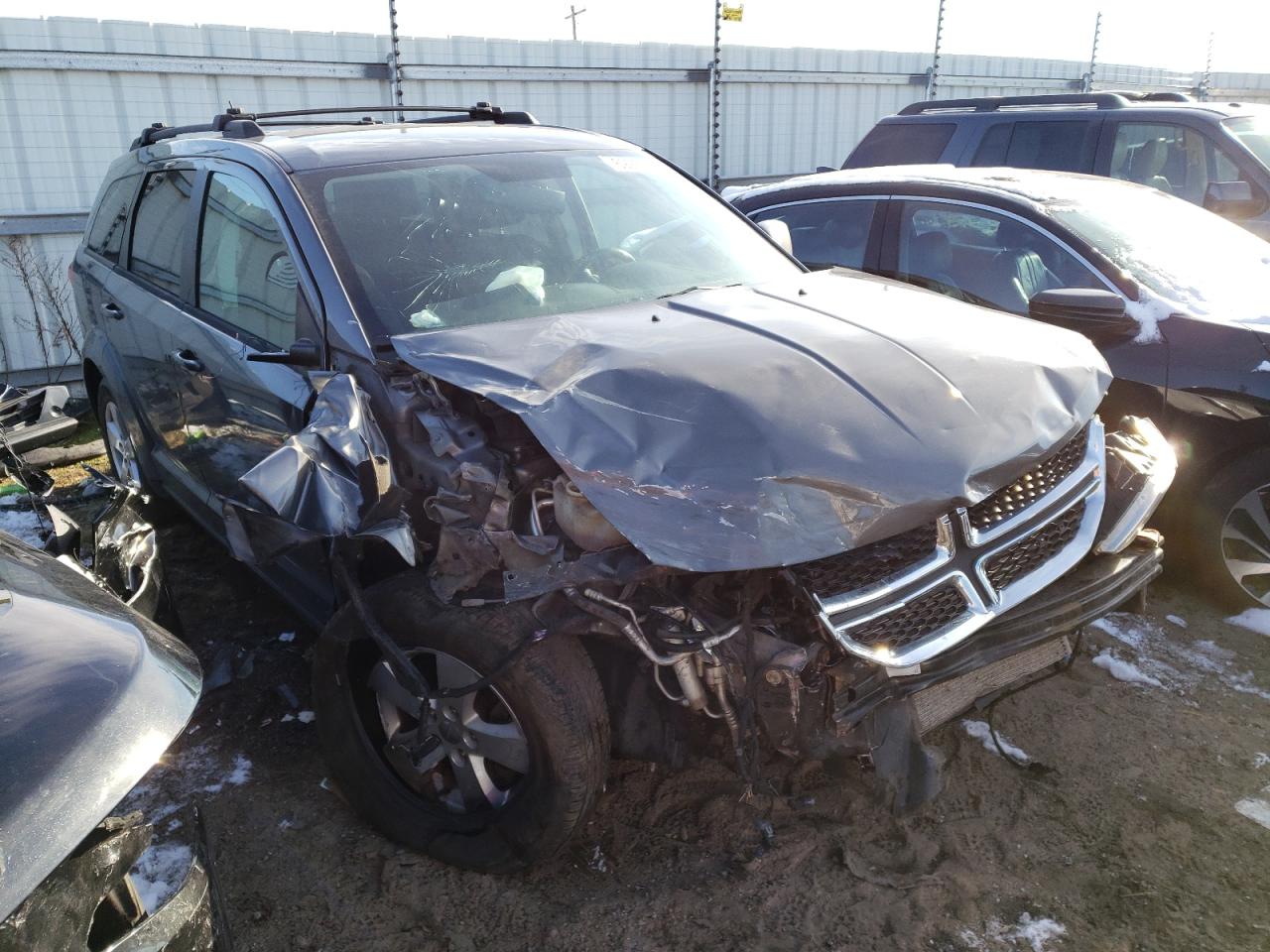 DODGE JOURNEY SE 2013 with VIN 3C4PDCAB2DT539734 - Photo from auction