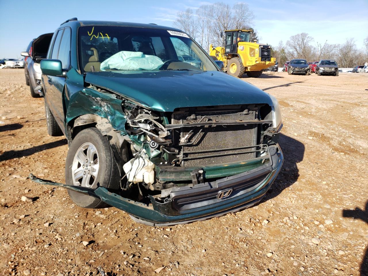 Photo 9 from auction – 2003 HONDA PILOT EXL with VIN 2HKYF18573H505628
