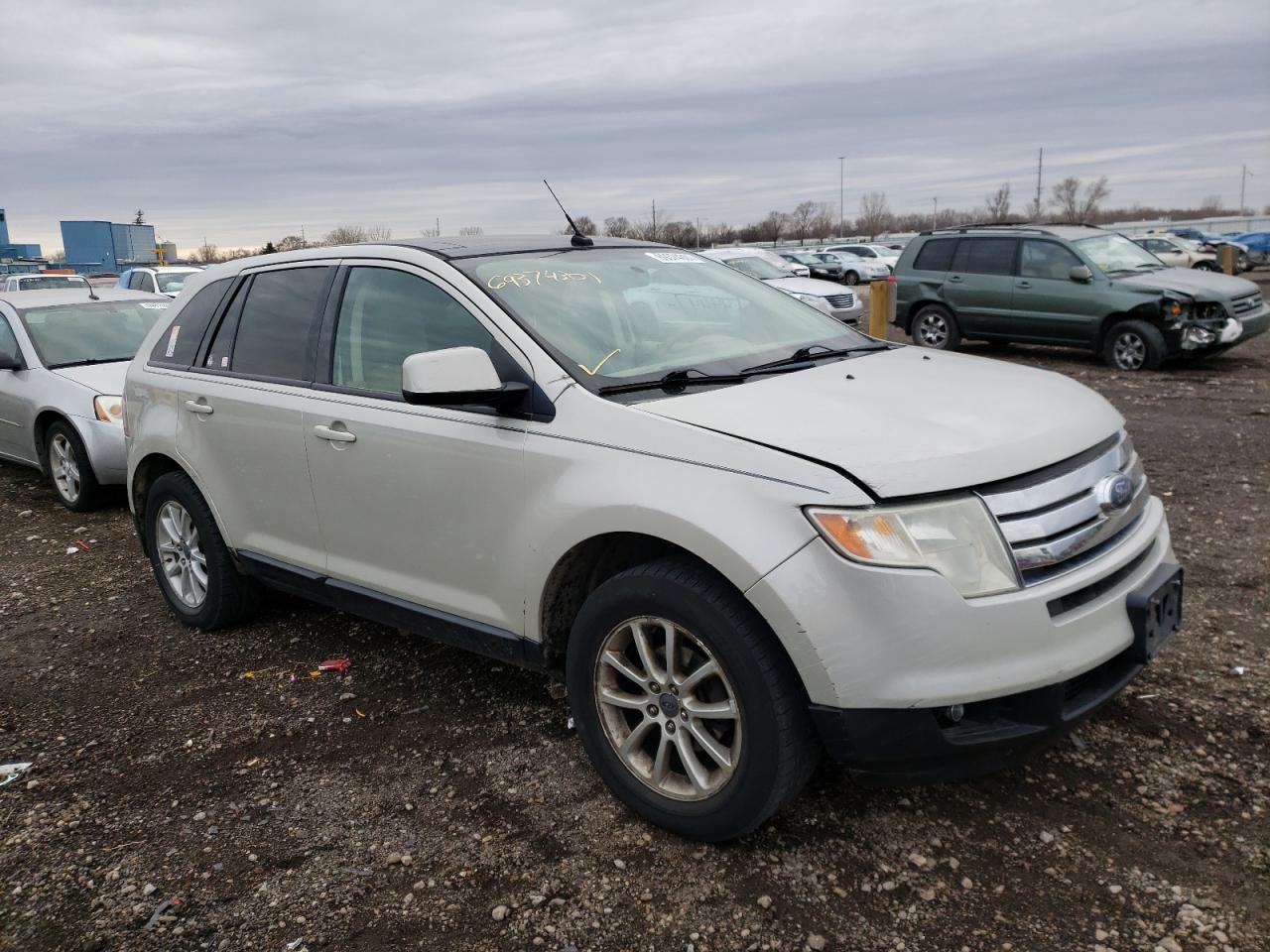 FORD EDGE SEL 2007 with VIN 2FMDK38C27BA93331 - Photo from auction