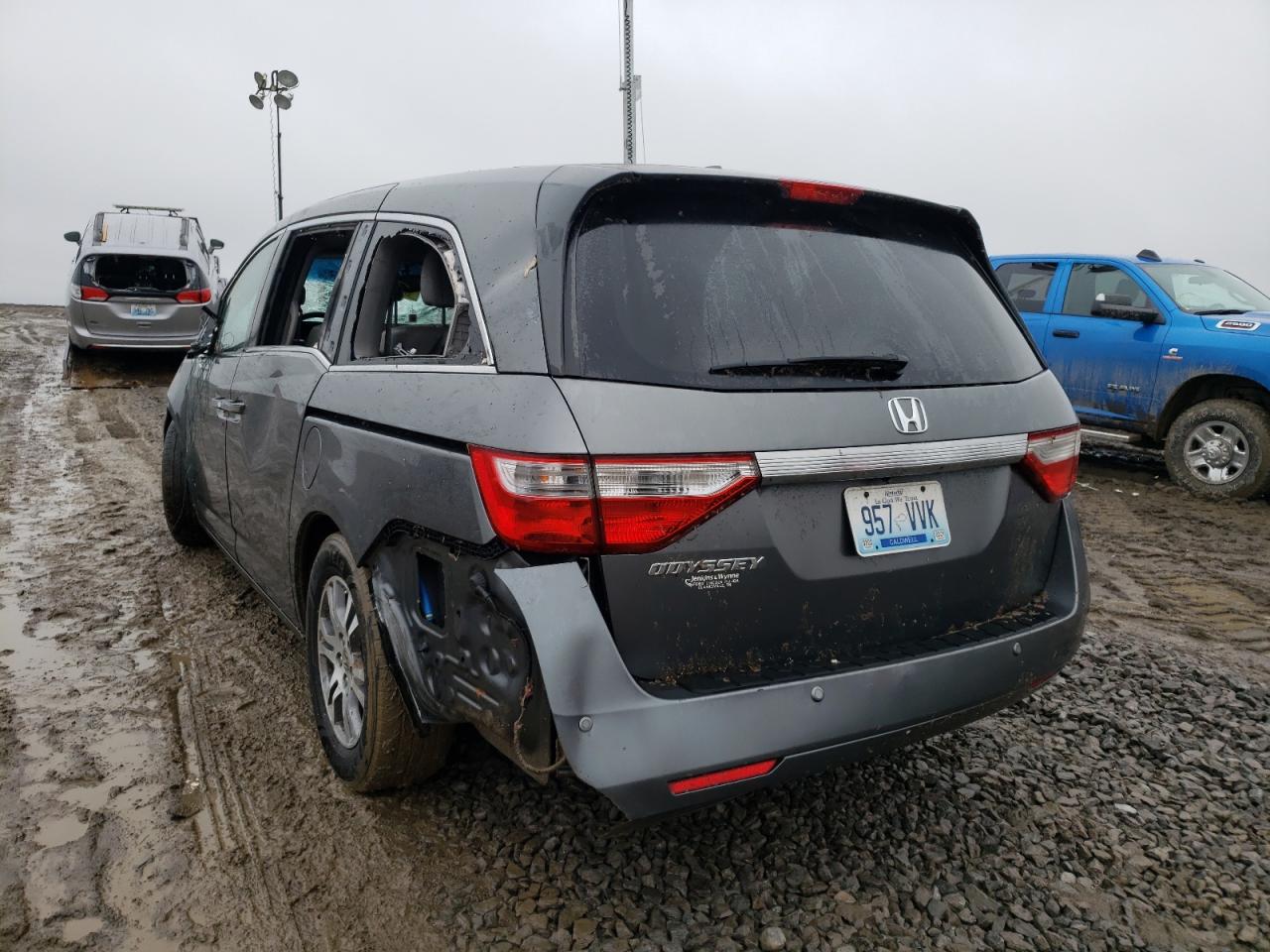 Photo 3 from auction – 2012 HONDA ODYSSEY EX with VIN 5FNRL5H6XCB045134
