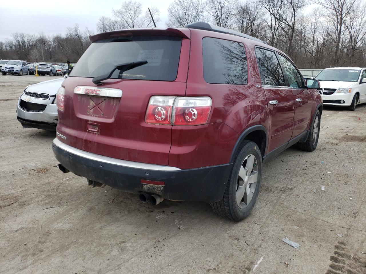 Photo 4 from auction – 2010 GMC ACADIA SLT with VIN 1GKLRMED8AJ144143