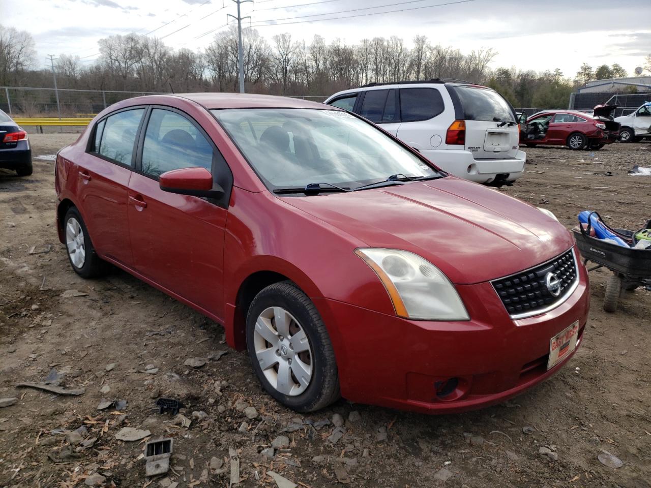 NISSAN SENTRA 2009 with VIN 3N1AB61E79L659689 - Photo from auction