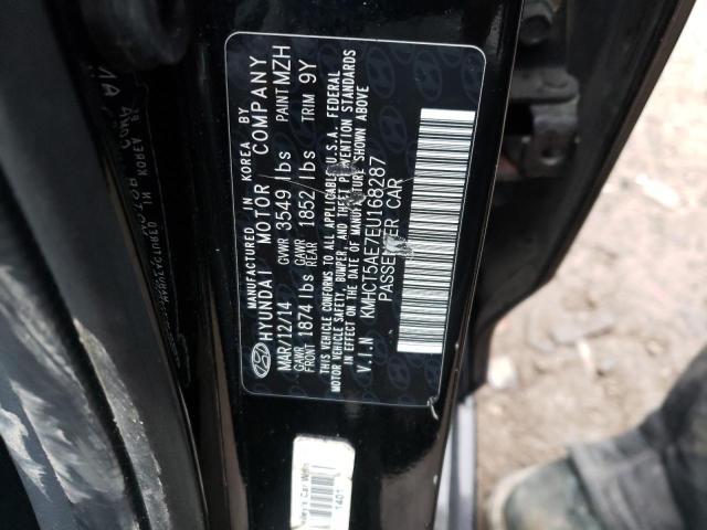 Photo 10 from auction – 2014 HYUNDAI ACCENT GLS with VIN KMHCT5AE7EU168287