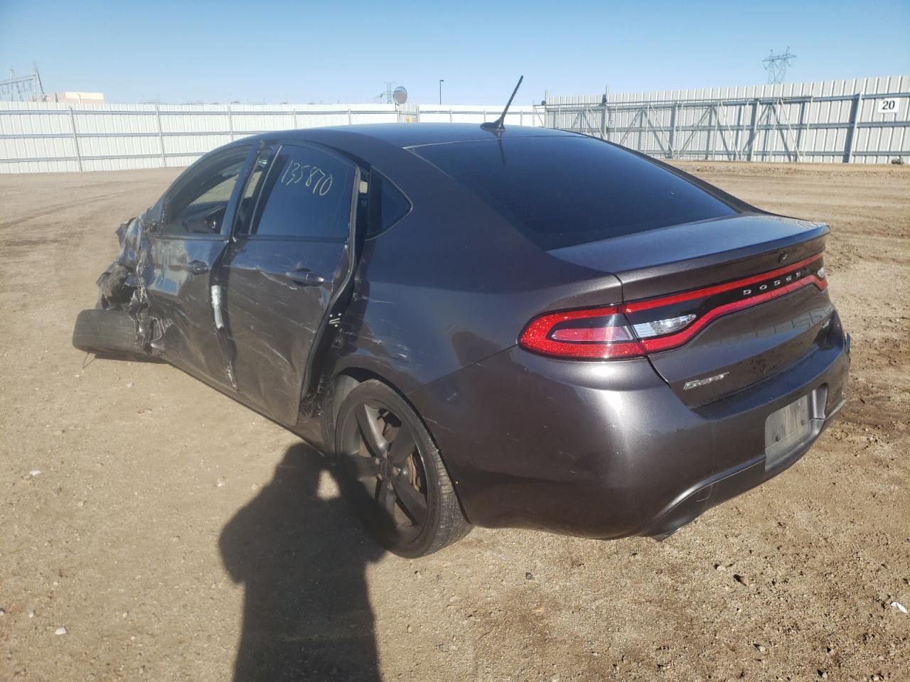 Photo 3 from auction – 2015 DODGE DART GT with VIN 1C3CDFEB8FD116695