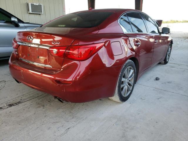 Photo 4 from auction – 2014 INFINITI Q50 BASE with VIN JN1BV7AR3EM681774