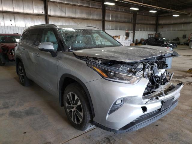 Photo 1 from auction – 2021 TOYOTA HIGHLANDER with VIN 5TDGZRBH4MS128756