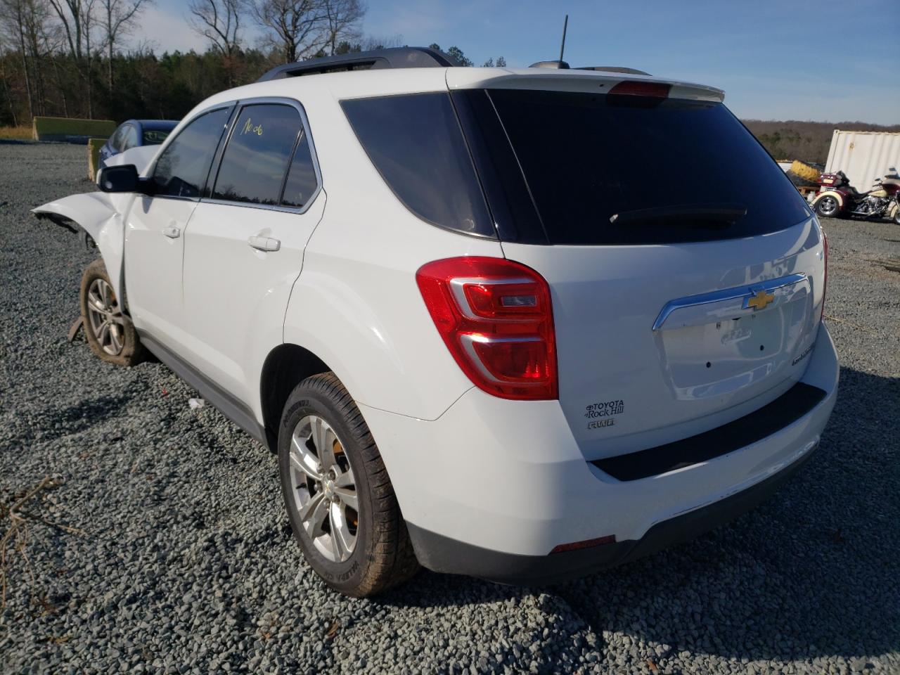 Photo 3 from auction – 2016 CHEVROLET EQUINOX LT with VIN 2GNFLFEK3G6240408