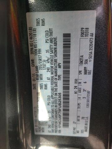 Photo 10 from auction – 2015 FORD ESCAPE S with VIN 1FMCU0F75FUB25305