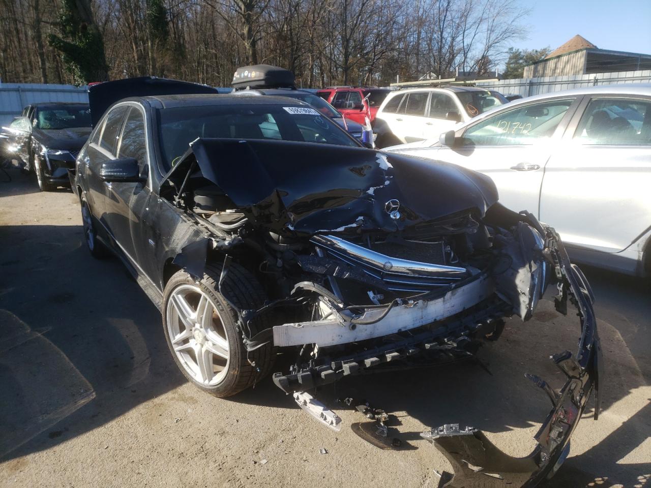 MERCEDES-BENZ E 350 4MAT 2012 with VIN WDDHF8JB1CA537402 - Photo from auction