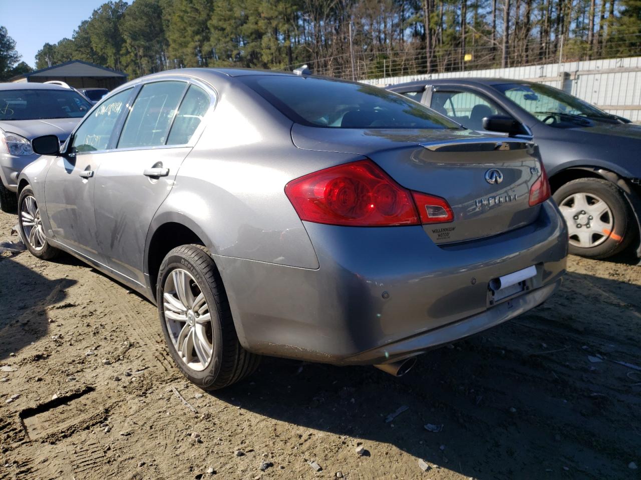 Photo 3 from auction – 2011 INFINITI G37 with VIN JN1CV6AR8BM400692