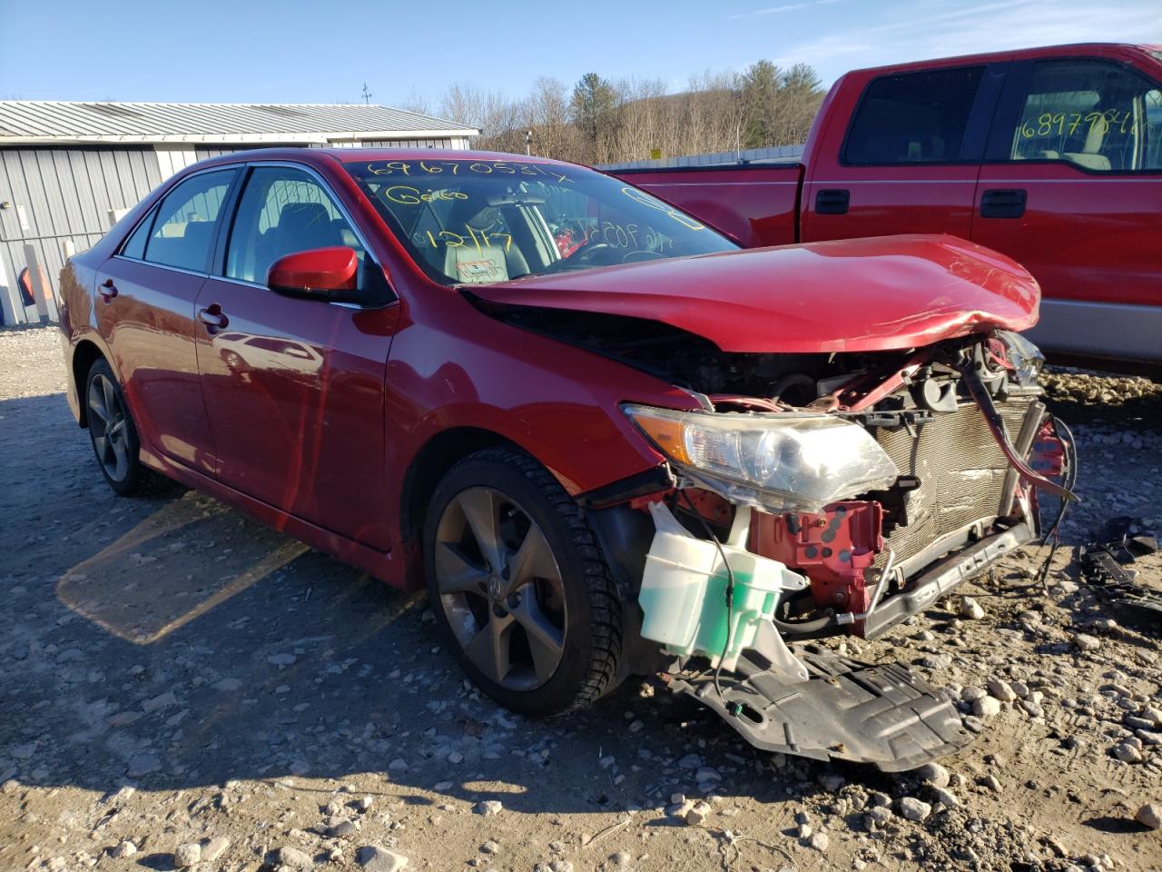 TOYOTA CAMRY 2012 with VIN 4T1BF1FK0CU619079 - Photo from auction