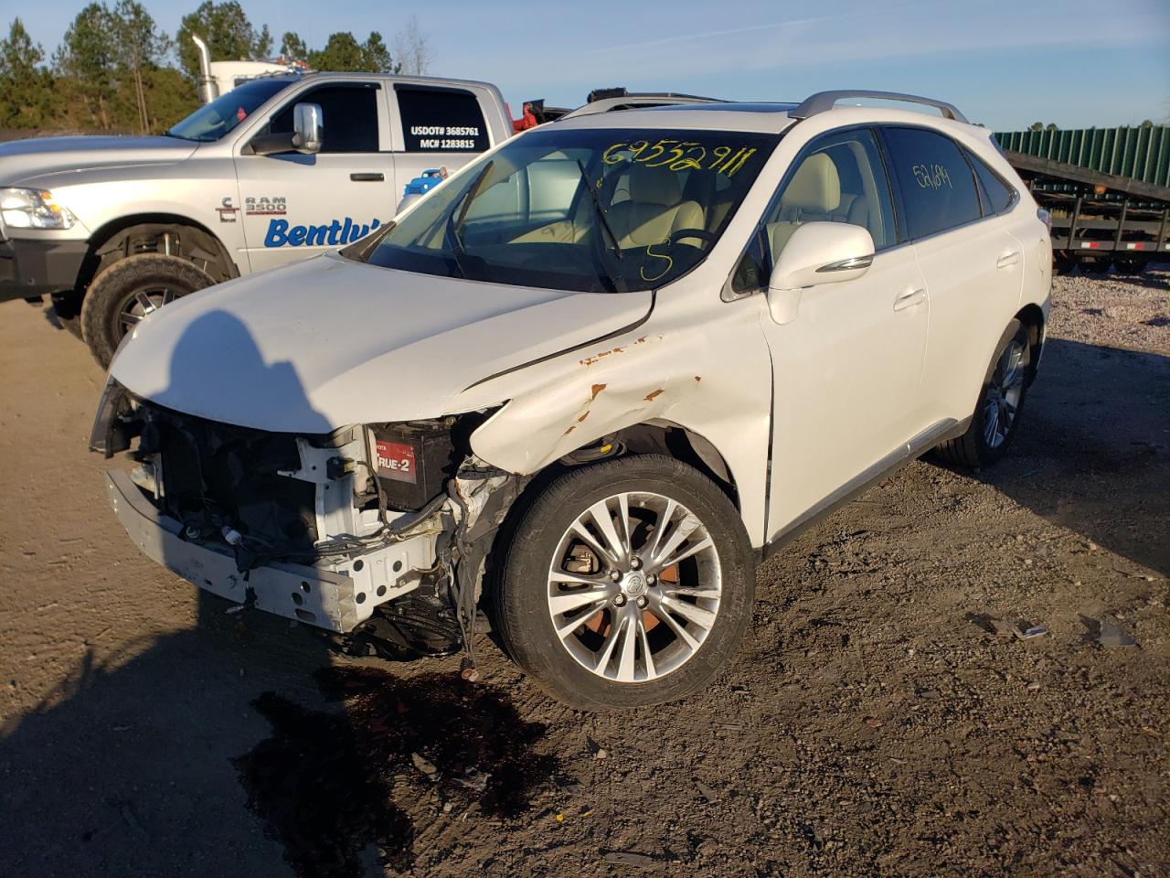 Photo 2 from auction – 2014 LEXUS RX 350 with VIN JTJZK1BA5E2011422