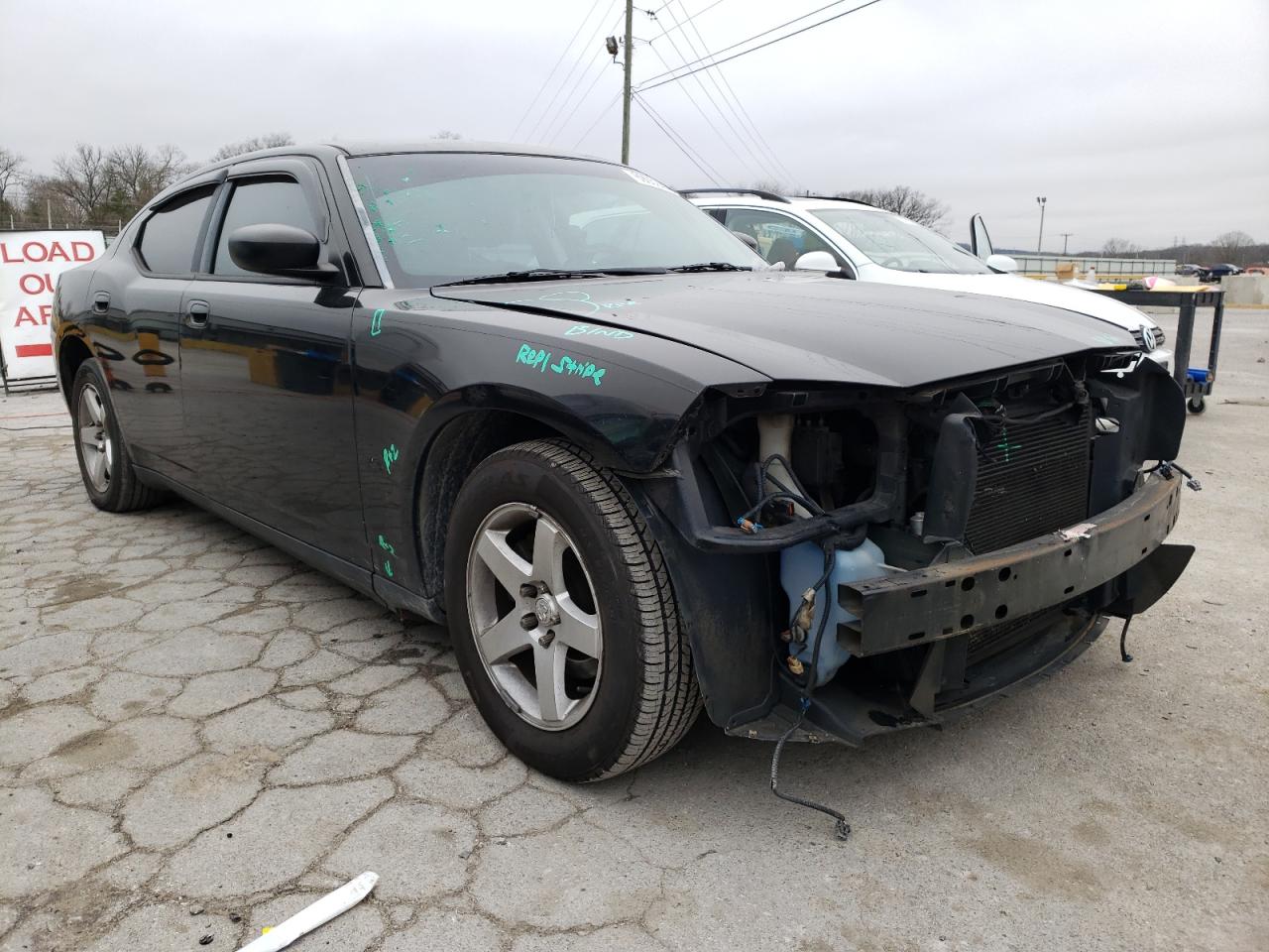 DODGE CHARGER SX 2009 with VIN 2B3KA33V19H503593 - Photo from auction
