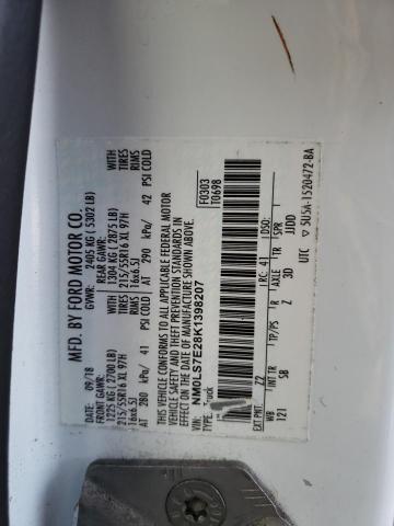 Photo 10 from auction – 2019 FORD TRANSIT CO with VIN NM0LS7E28K1398207