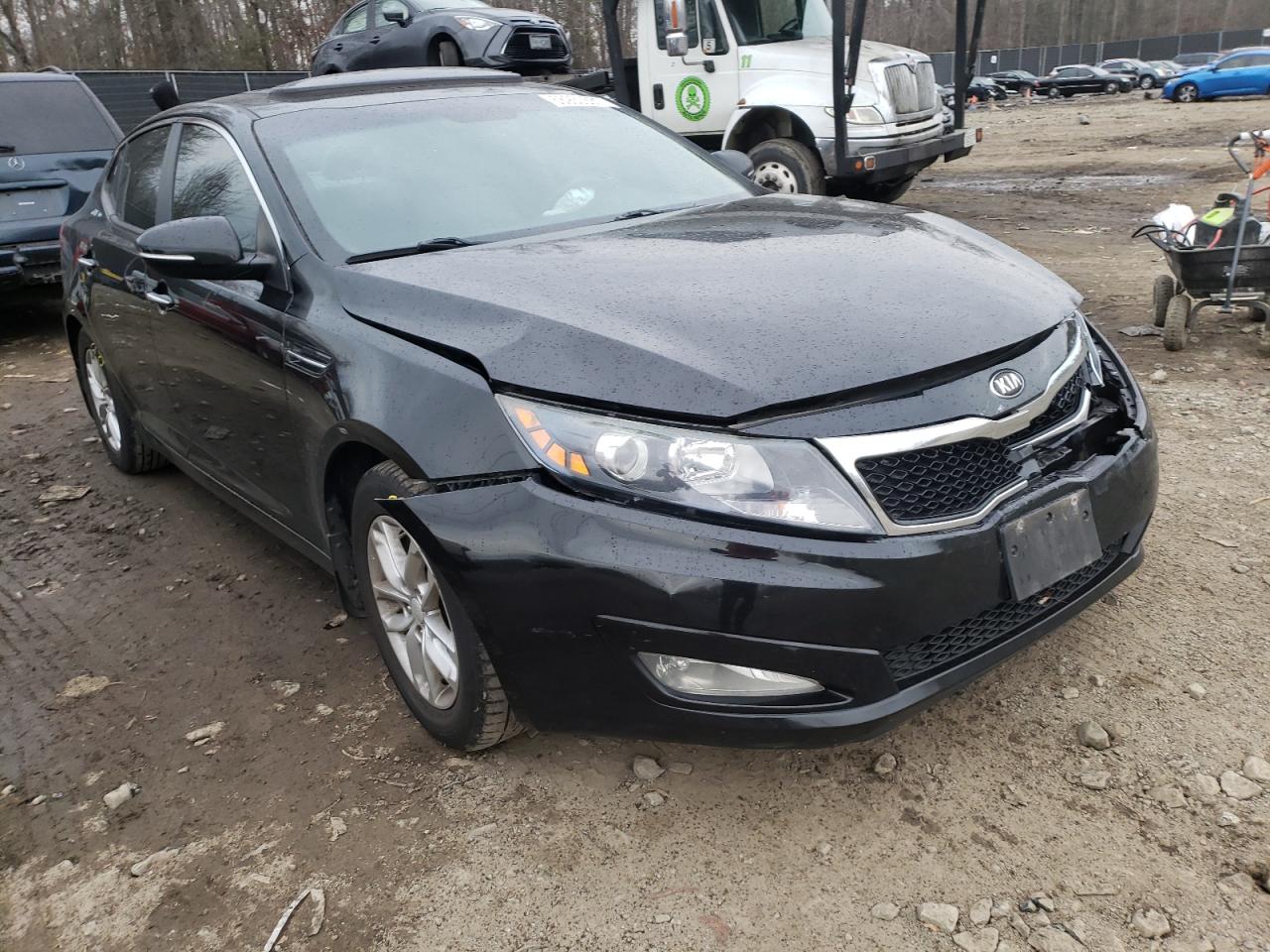 KIA OPTIMA LX 2013 with VIN 5XXGM4A75DG217926 - Photo from auction