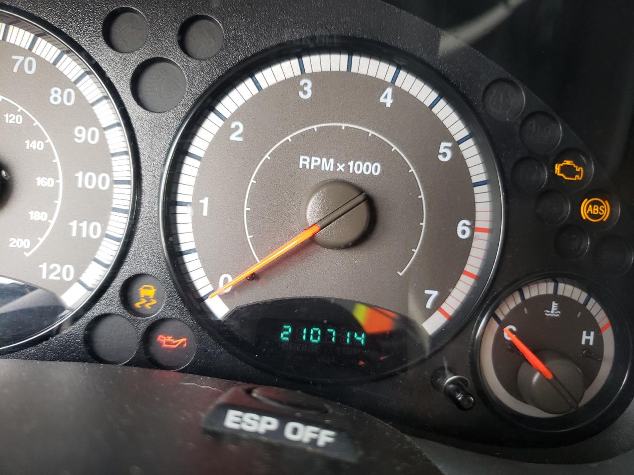 Photo 8 from auction – 2007 JEEP LIBERTY SP with VIN 1J4GL48K07W721357