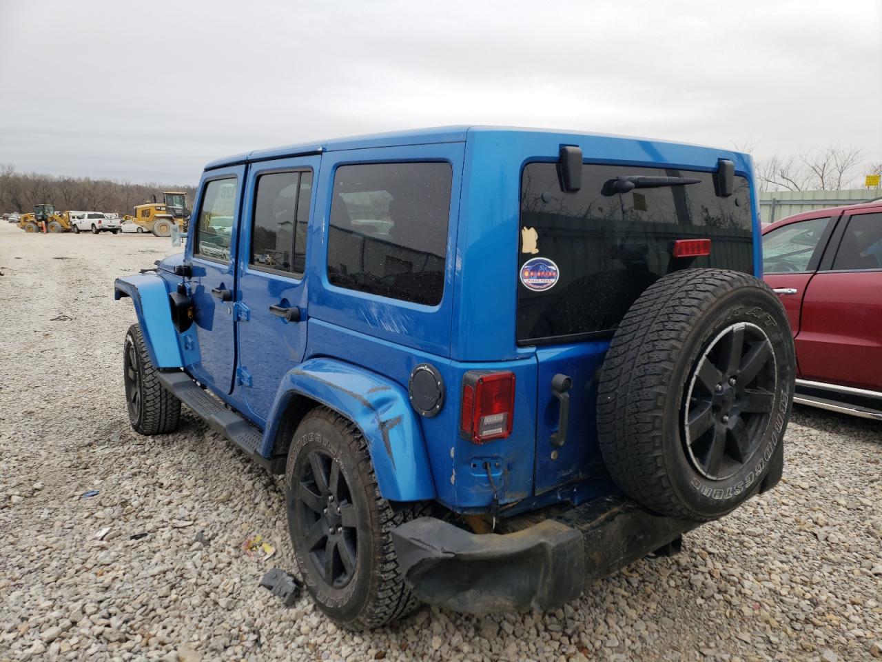 Photo 3 from auction – 2014 JEEP WRANGLER U with VIN 1C4BJWEG3EL254225