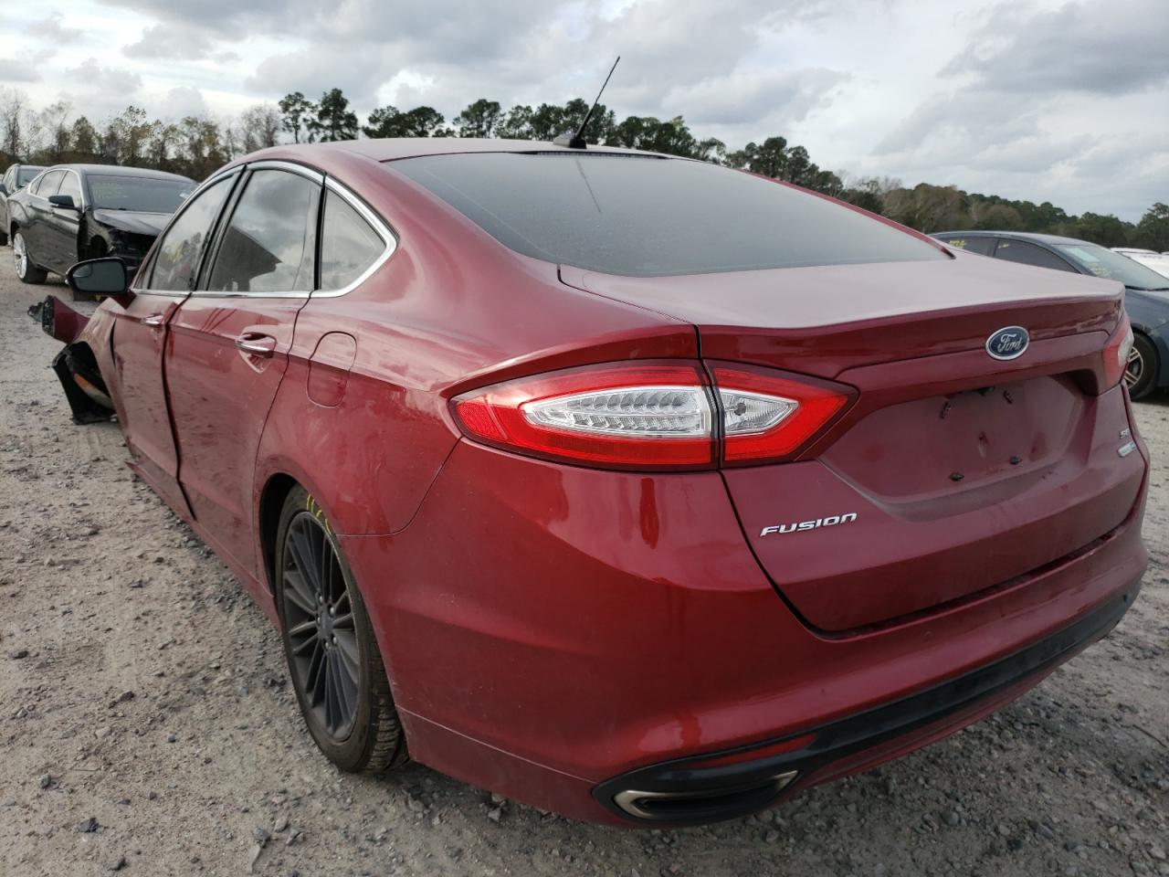 Photo 3 from auction – 2016 FORD FUSION SE with VIN 3FA6P0T93GR328402