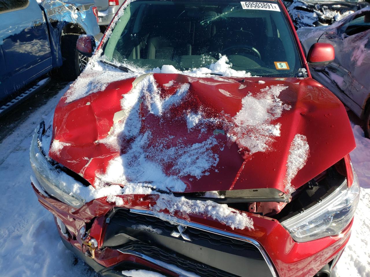 Photo 7 from auction – 2013 MITSUBISHI OUTLANDER with VIN 4A4AR3AU5DE017553