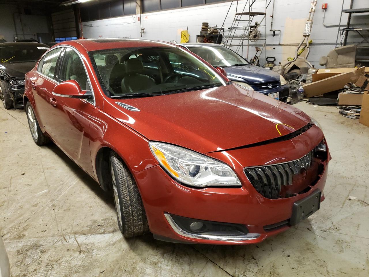 BUICK REGAL PREM 2015 with VIN 2G4GN5EX5F9189046 - Photo from auction