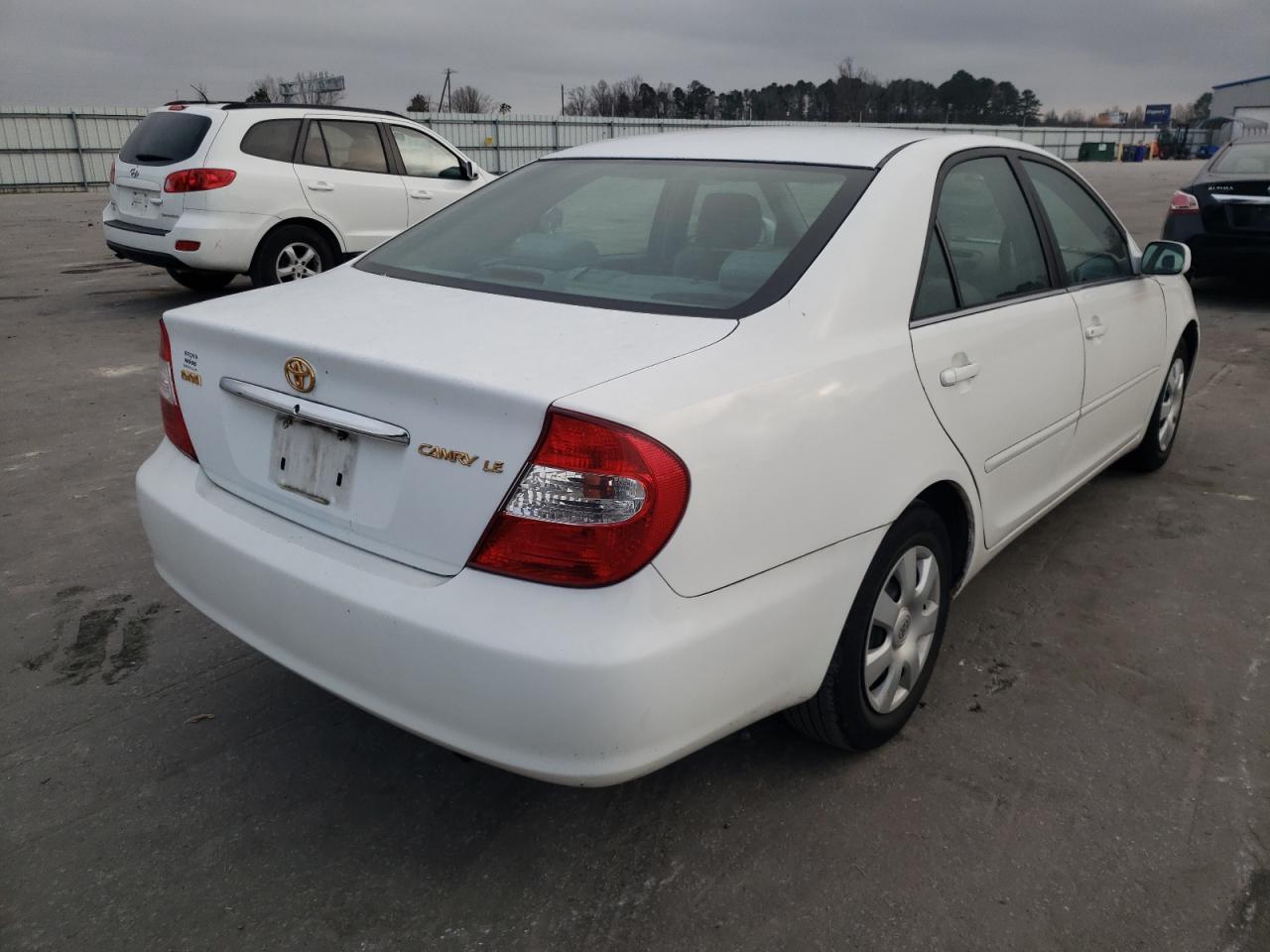 Photo 4 from auction – 2004 TOYOTA CAMRY LE with VIN 4T1BE32K64U359387