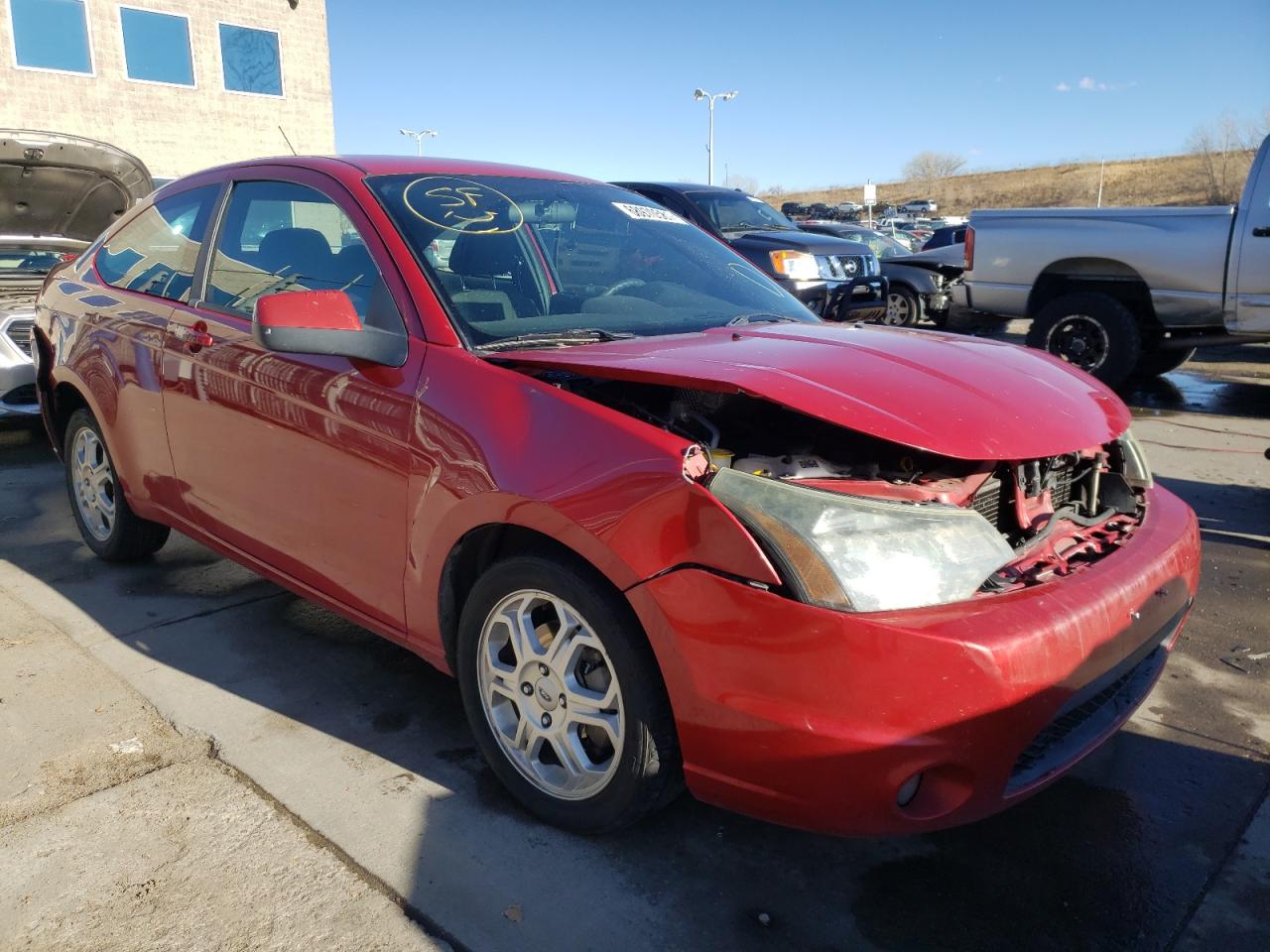 Photo 1 from auction – 2009 FORD FOCUS SE with VIN 1FAHP32N39W236943
