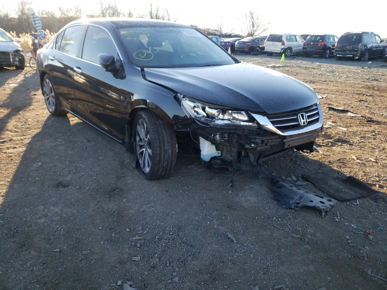 Photo 9 from auction – 2014 HONDA ACCORD SPO with VIN 1HGCR2F54EA070394