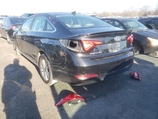 Photo 3 from auction – 2017 HYUNDAI SONATA SE with VIN 5NPE24AF3HH462576