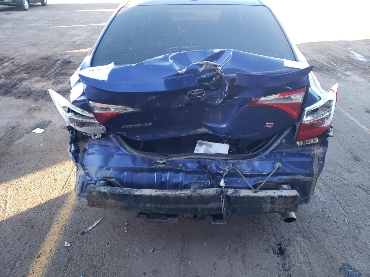 Photo 9 from auction – 2014 TOYOTA COROLLA L with VIN 2T1BURHEXEC031478