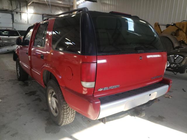 Photo 3 from auction – 1997 CHEVROLET BLAZER with VIN 1GNDT13W7VK158773