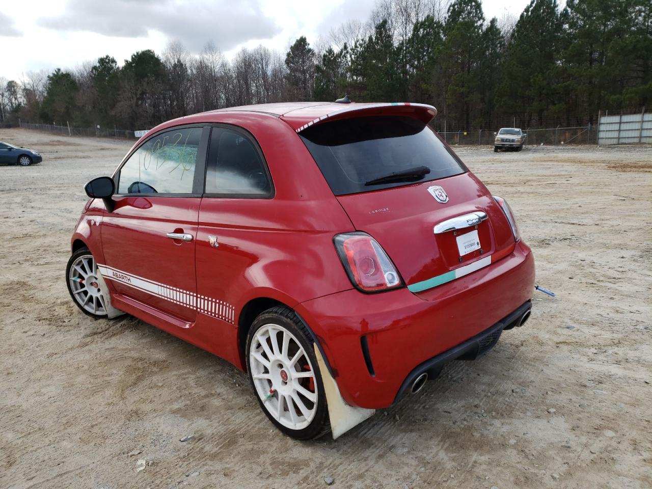 Photo 3 from auction – 2012 FIAT 500 ABARTH with VIN 3C3CFFFH4CT185922