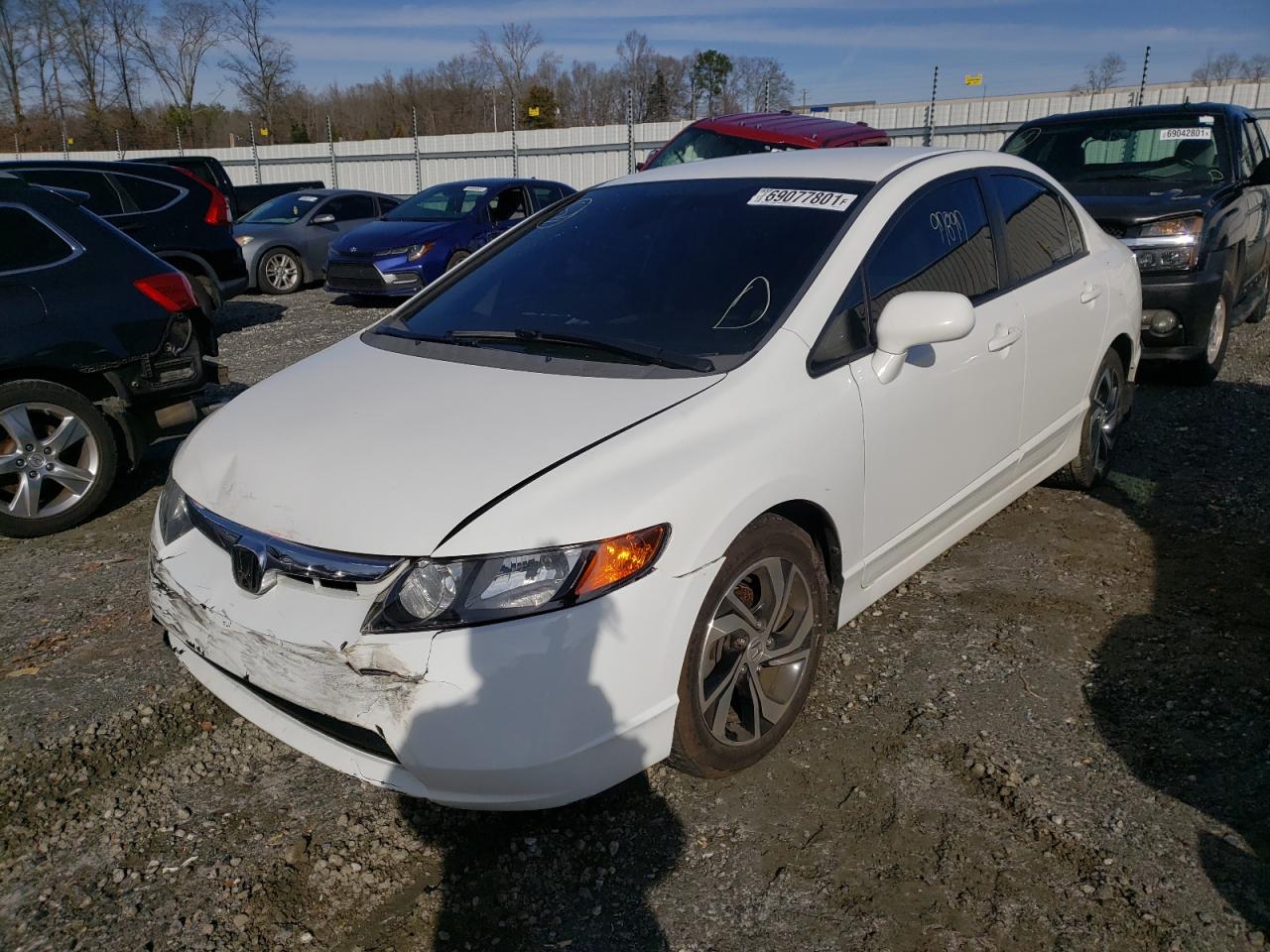 Photo 2 from auction – 2007 HONDA CIVIC LX with VIN 1HGFA16587L117772