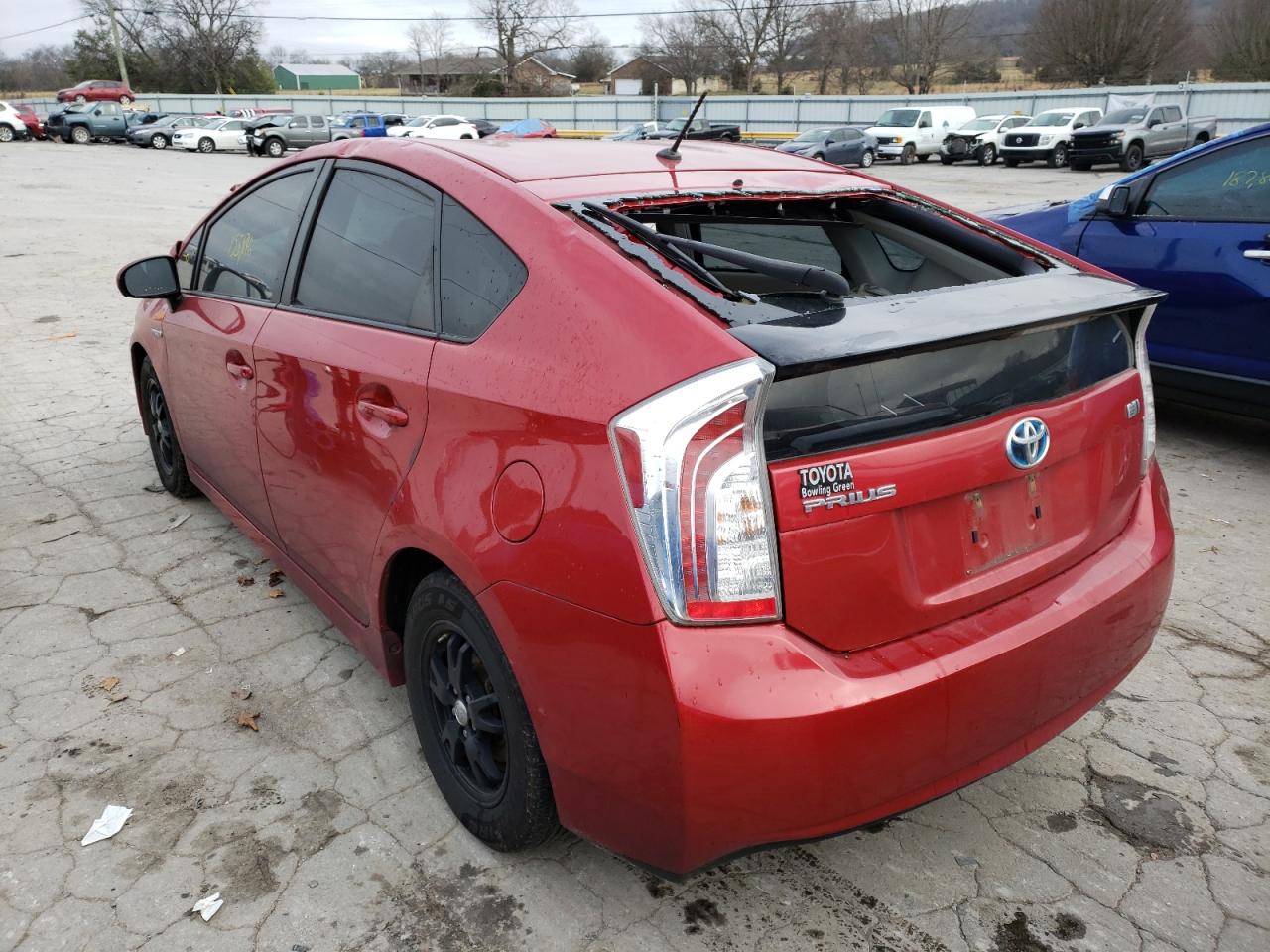 Photo 3 from auction – 2014 TOYOTA PRIUS with VIN JTDKN3DU4E0357990