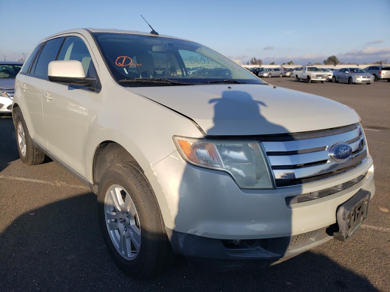 FORD EDGE SEL 2007 with VIN 2FMDK48C97BA86642 - Photo from auction