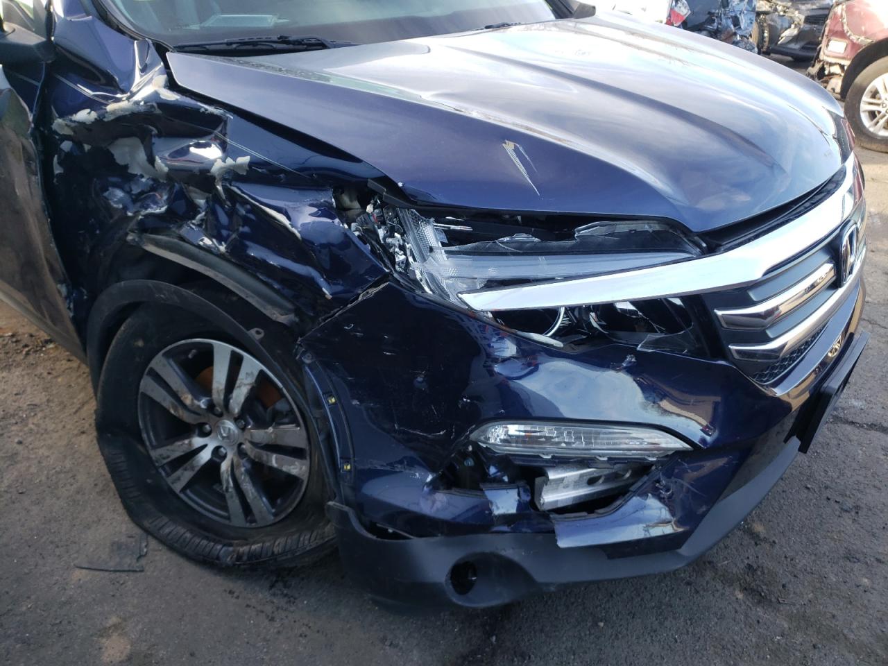 Photo 9 from auction – 2018 HONDA PILOT EX with VIN 5FNYF6H30JB042979