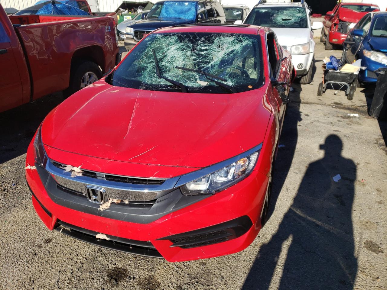 Photo 9 from auction – 2017 HONDA CIVIC LX with VIN 2HGFC4B09HH303101