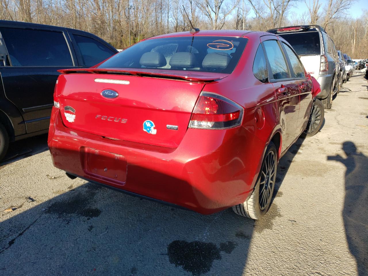 Photo 4 from auction – 2011 FORD FOCUS SES with VIN 1FAHP3GN3BW107941