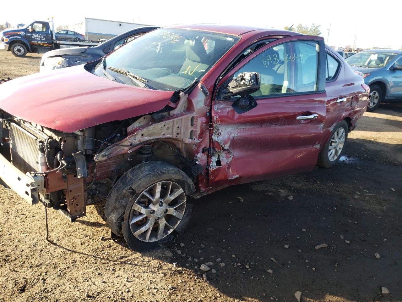 Photo 9 from auction – 2018 NISSAN VERSA S with VIN 3N1CN7AP0JL882183