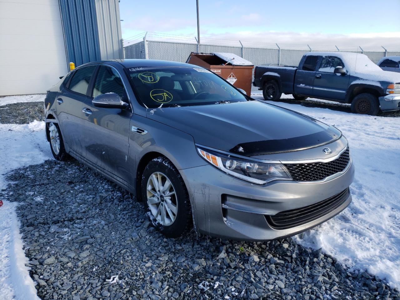 KIA OPTIMA LX 2016 with VIN 5XXGT4L3XGG044261 - Photo from auction