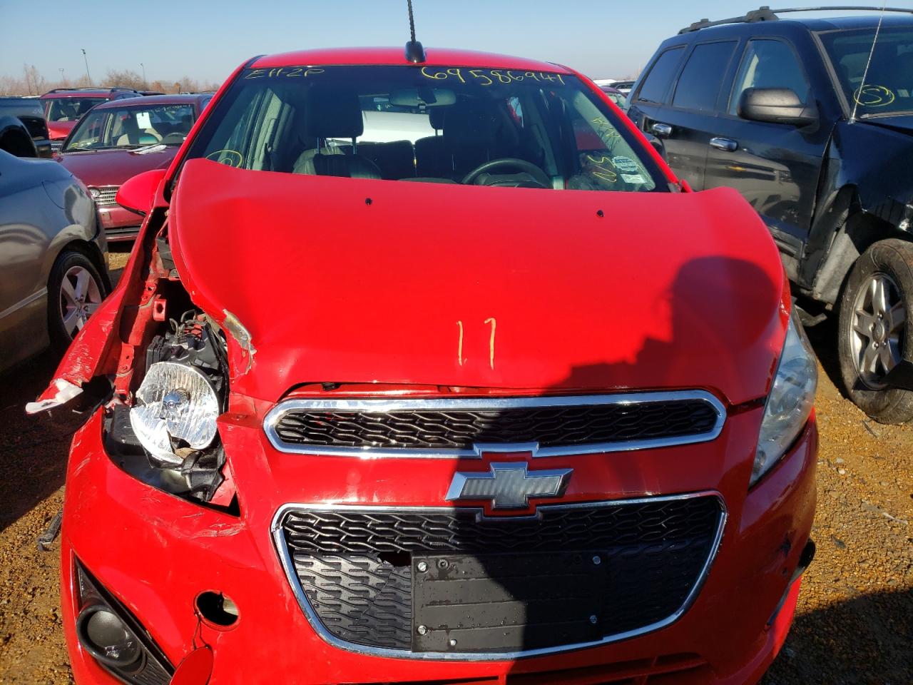 Photo 7 from auction – 2015 CHEVROLET SPARK 1LT with VIN KL8CD6S93FC729478