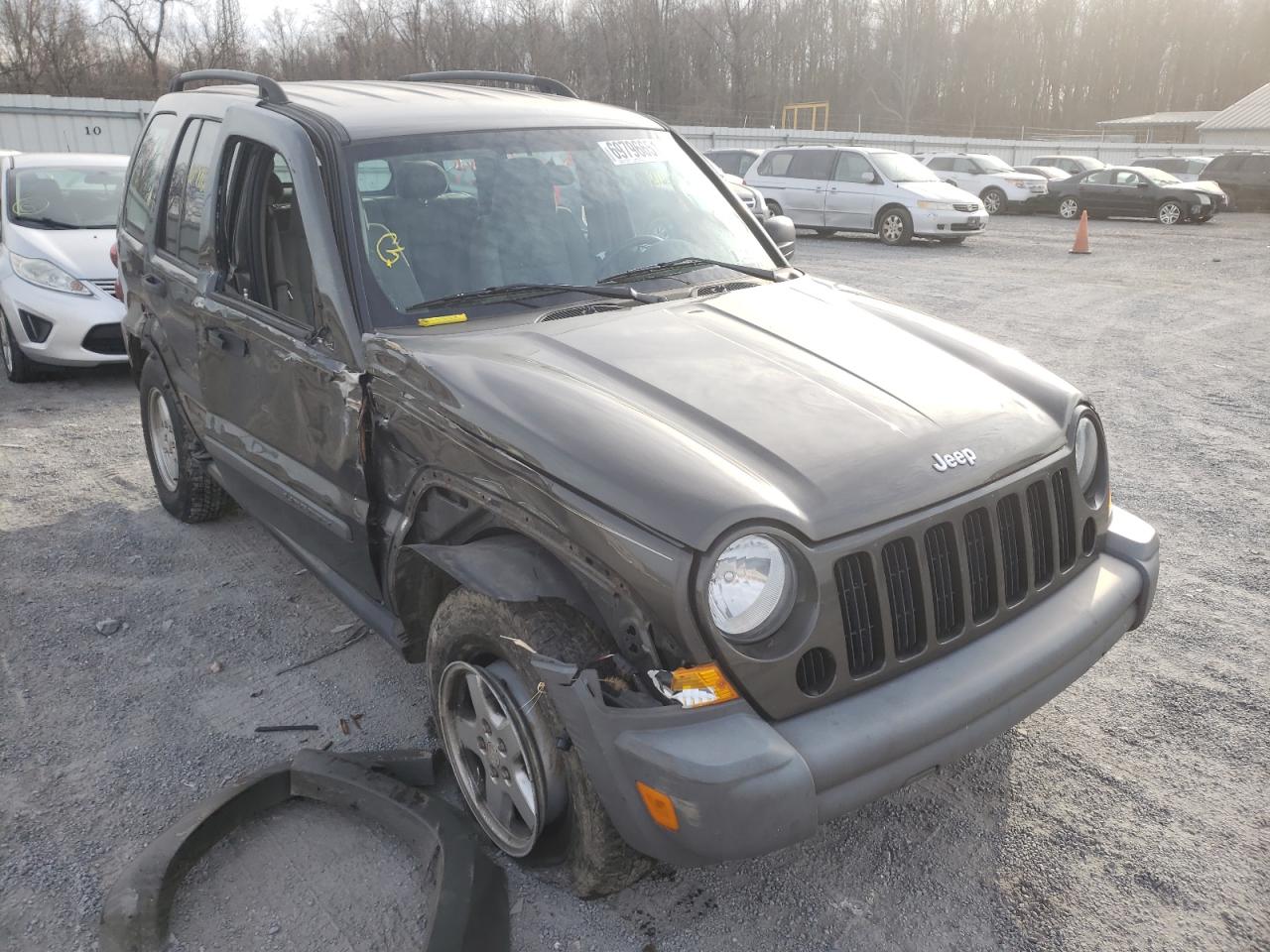JEEP LIBERTY SP 2006 with VIN 1J4GL48K16W284497 - Photo from auction