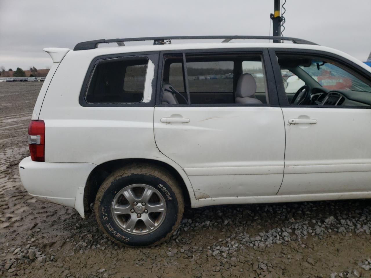 Photo 9 from auction – 2007 TOYOTA HIGHLANDER with VIN JTEDP21A270142999