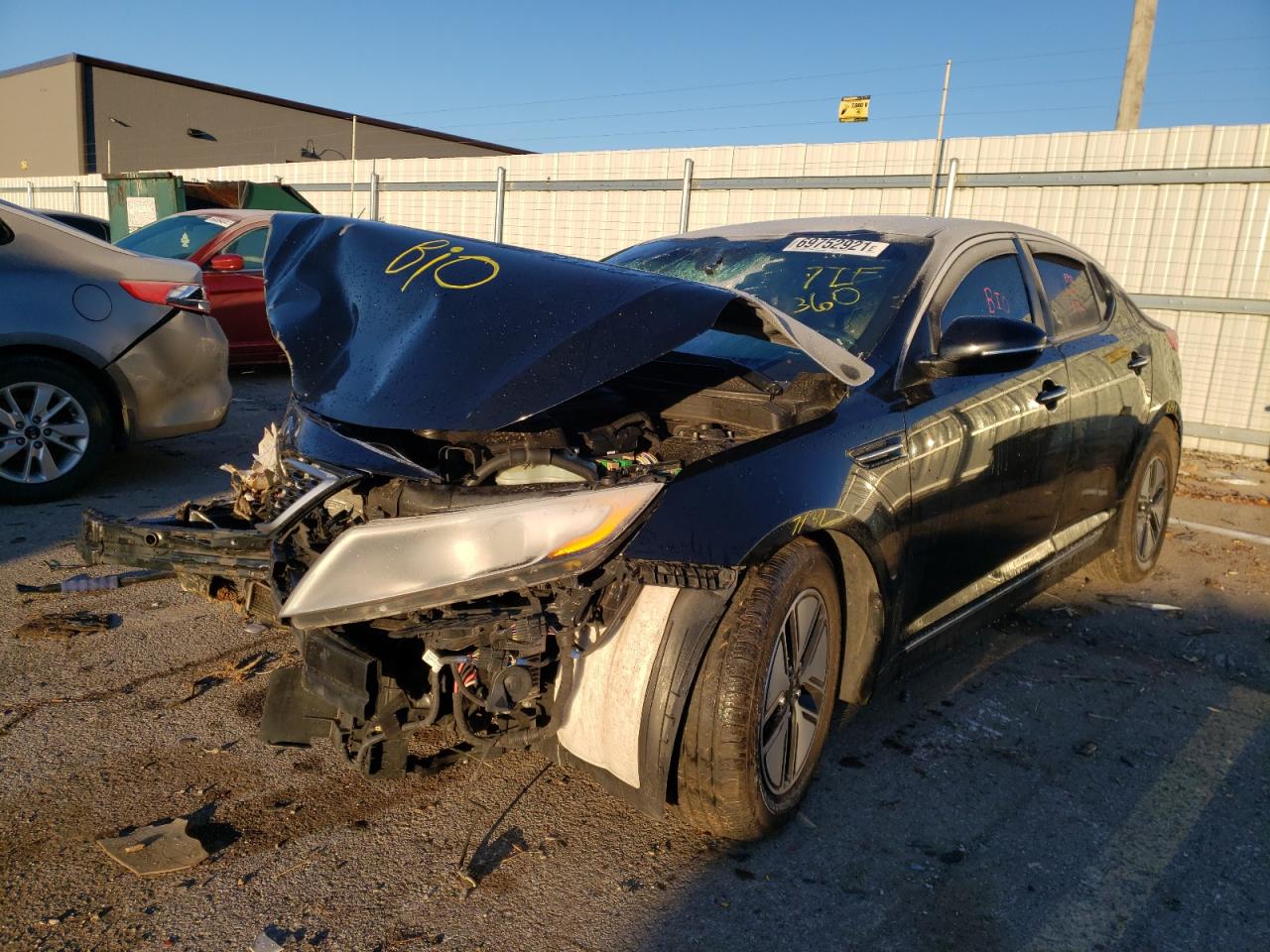 Photo 2 from auction – 2012 KIA OPTIMA HYB with VIN KNAGM4AD0C5030633