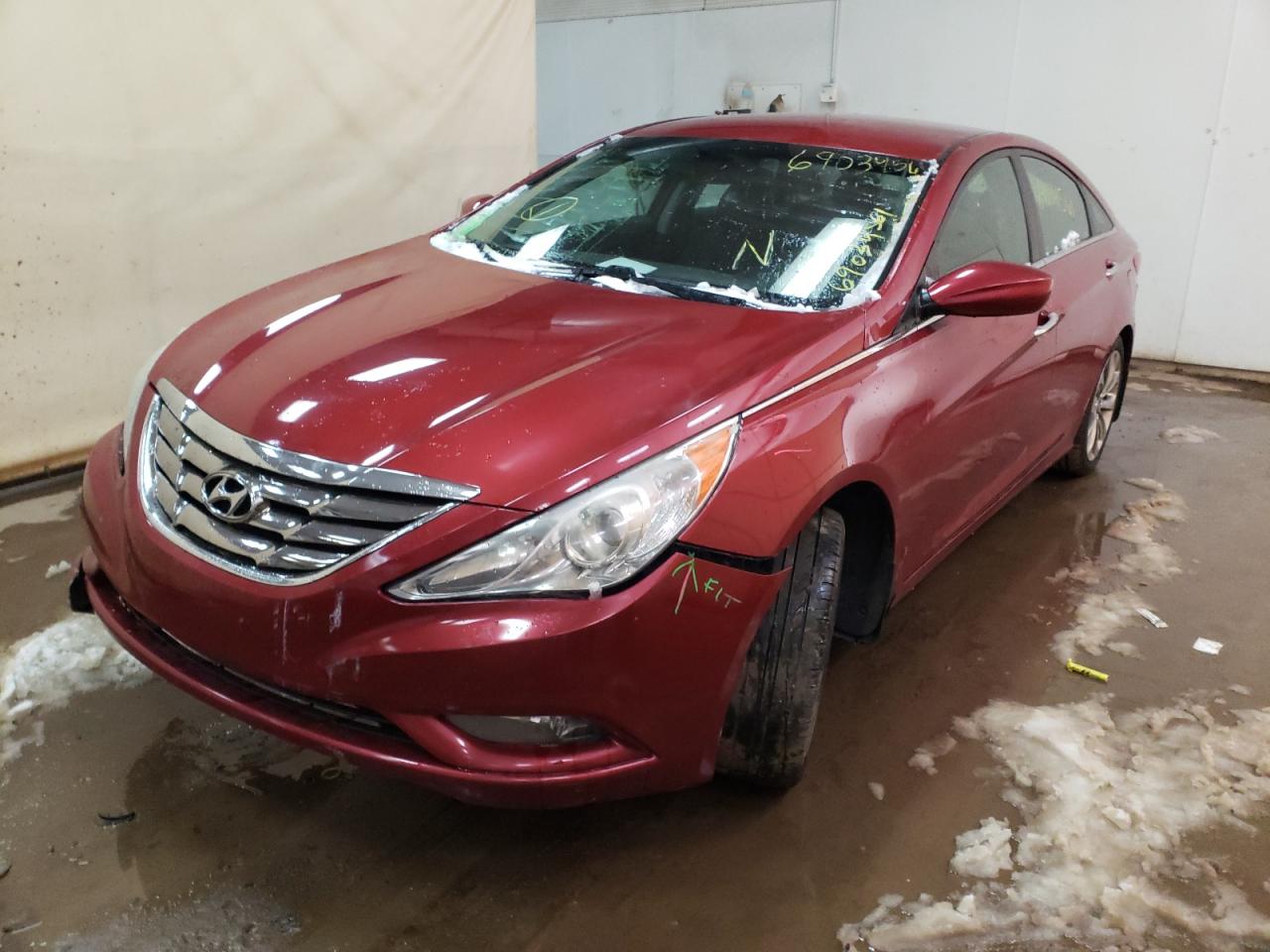 Photo 2 from auction – 2011 HYUNDAI SONATA SE with VIN 5NPEC4AC6BH162511